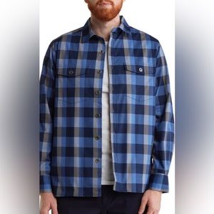 Construct men’s plaid Shirt Jacket